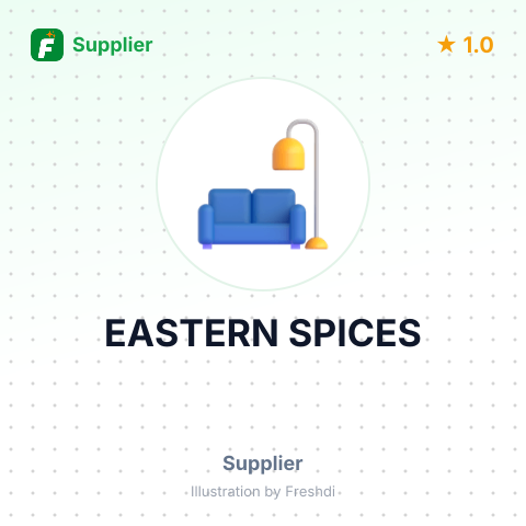 EASTERN SPICES – summary card, no photo uploaded yet