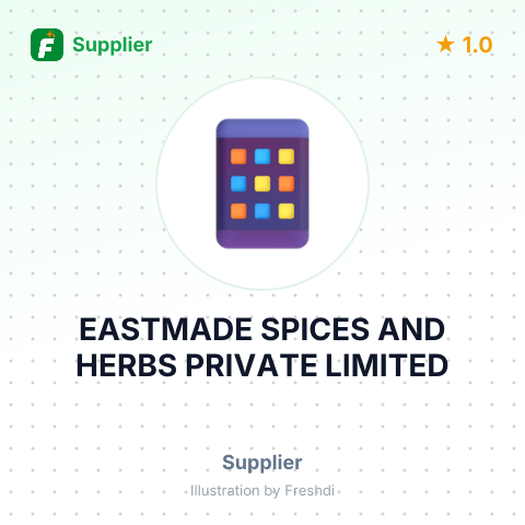 EASTMADE SPICES AND HERBS PRIVATE LIMITED – summary card, no photo uploaded yet