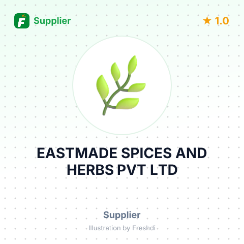 EASTMADE SPICES AND HERBS PVT LTD – summary card, no photo uploaded yet