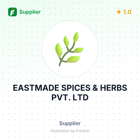 EASTMADE SPICES & HERBS PVT. LTD – summary card, no photo uploaded yet