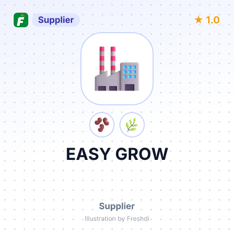 EASY GROW – summary card, no photo uploaded yet