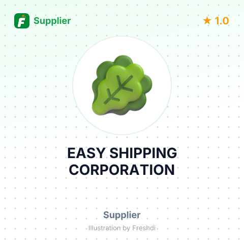 EASY SHIPPING CORPORATION – summary card, no photo uploaded yet