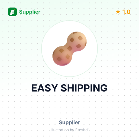 EASY SHIPPING – summary card, no photo uploaded yet