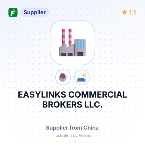 EASYLINKS COMMERCIAL BROKERS LLC. – summary card, no photo uploaded yet