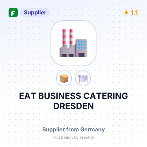 EAT BUSINESS CATERING DRESDEN – summary card, no photo uploaded yet