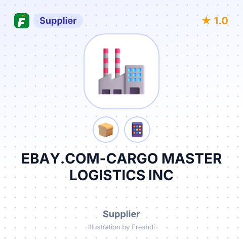 EBAY.COM-CARGO MASTER LOGISTICS INC – summary card, no photo uploaded yet