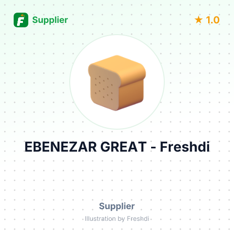 EBENEZAR GREAT – summary card, no photo uploaded yet