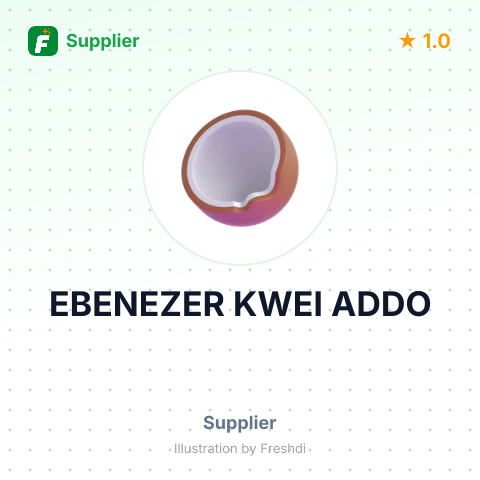 EBENEZER KWEI ADDO – summary card, no photo uploaded yet