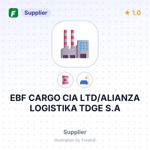 EBF CARGO CIA LTD/ALIANZA LOGISTIKA TDGE S.A – summary card, no photo uploaded yet