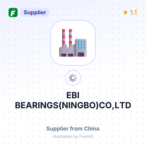 EBI BEARINGS(NINGBO)CO,LTD – summary card, no photo uploaded yet
