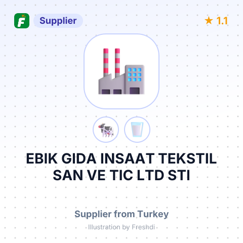 EBIK GIDA INSAAT TEKSTIL SAN VE TIC LTD STI – summary card, no photo uploaded yet