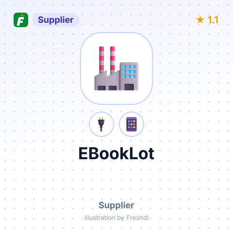 EBookLot – summary card, no photo uploaded yet