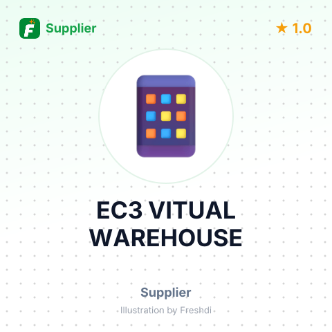 EC3 VITUAL WAREHOUSE – summary card, no photo uploaded yet