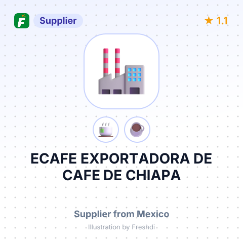 ECAFE EXPORTADORA DE CAFE DE CHIAPA – summary card, no photo uploaded yet