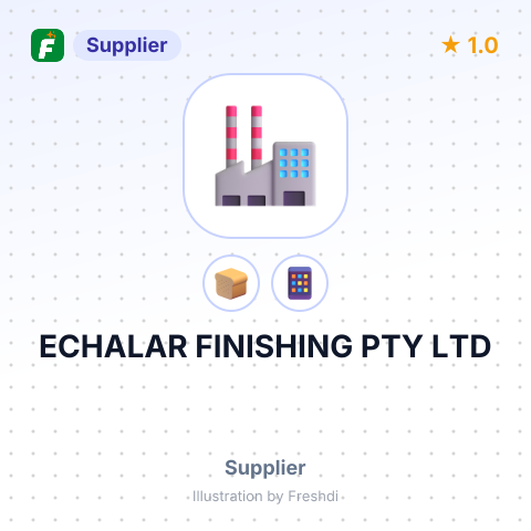 ECHALAR FINISHING PTY LTD – summary card, no photo uploaded yet
