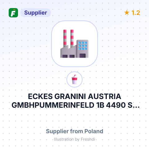 ECKES GRANINI AUSTRIA GMBHPUMMERINFELD 1B 4490 ST FLORIAN AUSTRIA – summary card, no photo uploaded yet