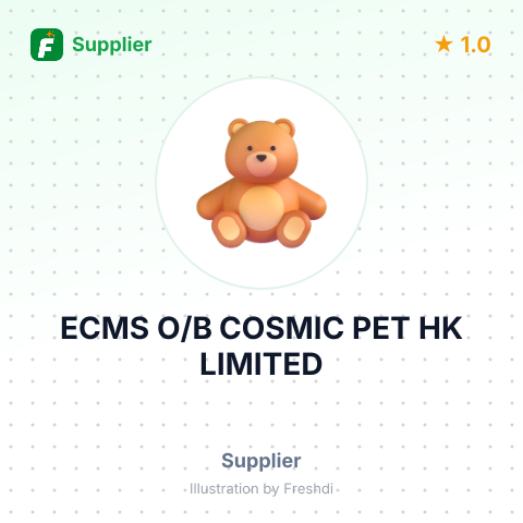ECMS O/B COSMIC PET HK LIMITED – summary card, no photo uploaded yet