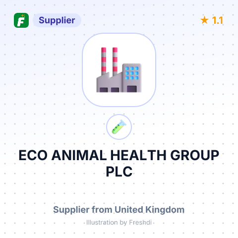 ECO ANIMAL HEALTH GROUP PLC – summary card, no photo uploaded yet