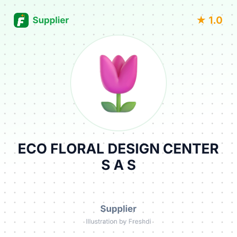ECO FLORAL DESIGN CENTER S A S – summary card, no photo uploaded yet