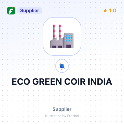 ECO GREEN COIR INDIA – summary card, no photo uploaded yet
