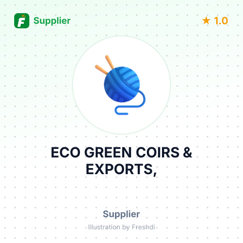 ECO GREEN COIRS & EXPORTS, – summary card, no photo uploaded yet