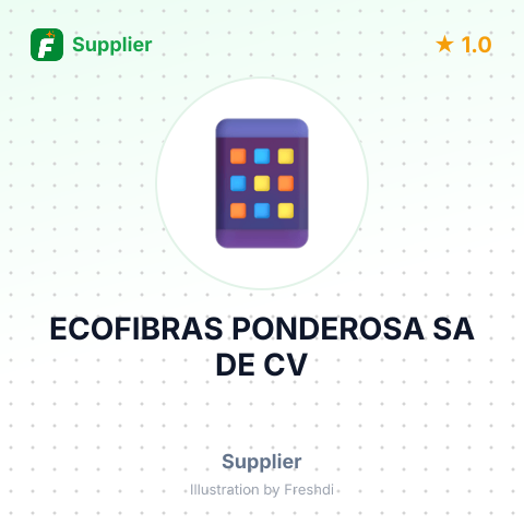 ECOFIBRAS PONDEROSA SA DE CV – summary card, no photo uploaded yet