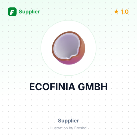 ECOFINIA GMBH – summary card, no photo uploaded yet