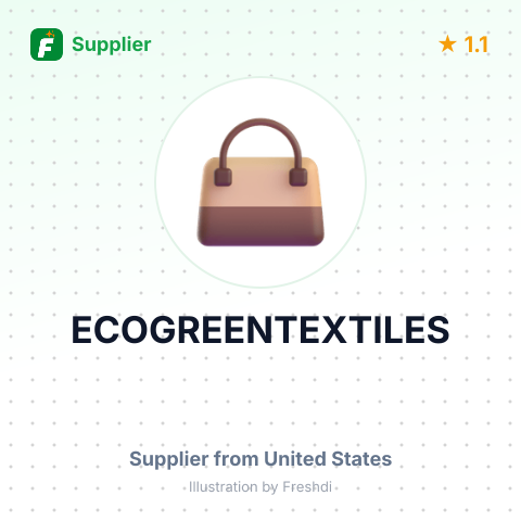 ECOGREENTEXTILES – summary card, no photo uploaded yet