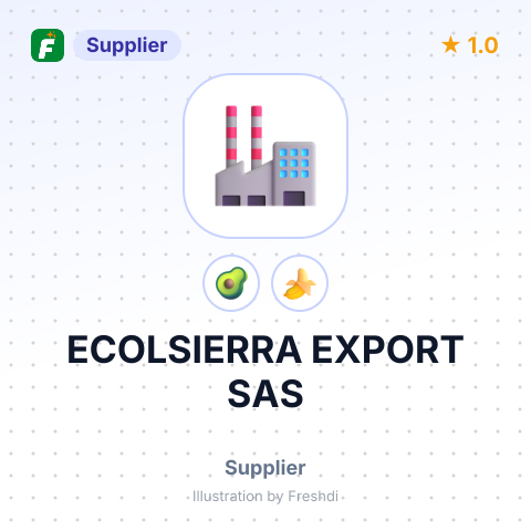 ECOLSIERRA EXPORT SAS – summary card, no photo uploaded yet
