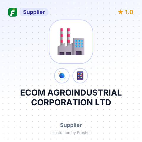 ECOM AGROINDUSTRIAL CORPORATION LTD – summary card, no photo uploaded yet
