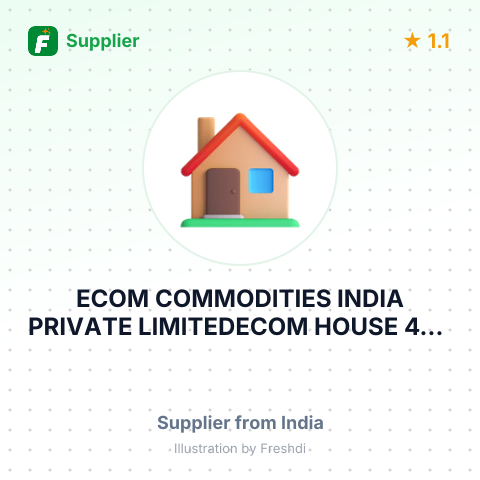 ECOM COMMODITIES INDIA PRIVATE LIMITEDECOM HOUSE 489 11BOREWELL ROAD WHITEFIELD BANGALORE 560 066 INDIA – summary card, no photo uploaded yet