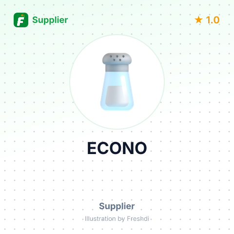 ECONO – summary card, no photo uploaded yet