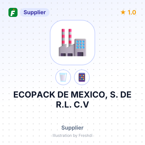 ECOPACK DE MEXICO, S. DE R.L. C.V – summary card, no photo uploaded yet