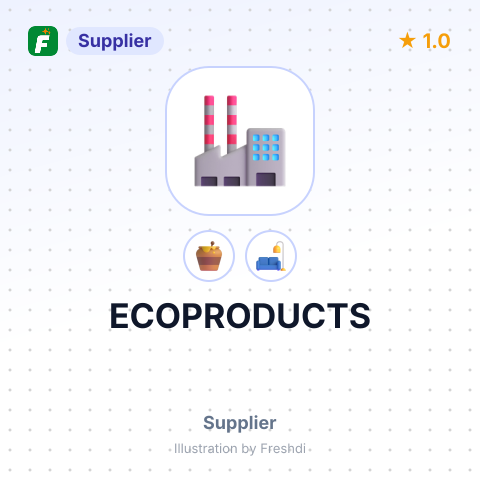 ECOPRODUCTS – summary card, no photo uploaded yet