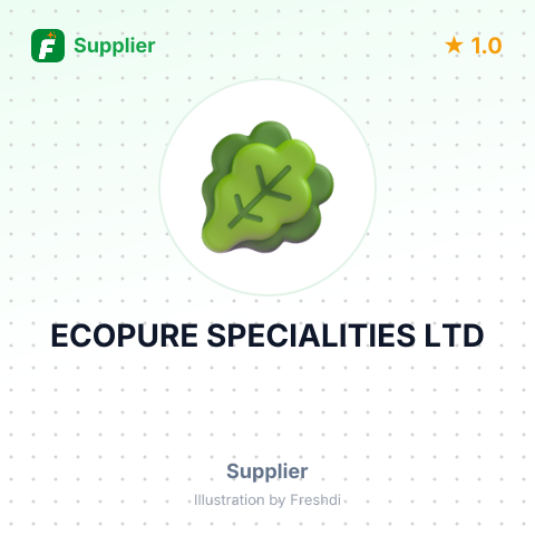 ECOPURE SPECIALITIES LTD – summary card, no photo uploaded yet