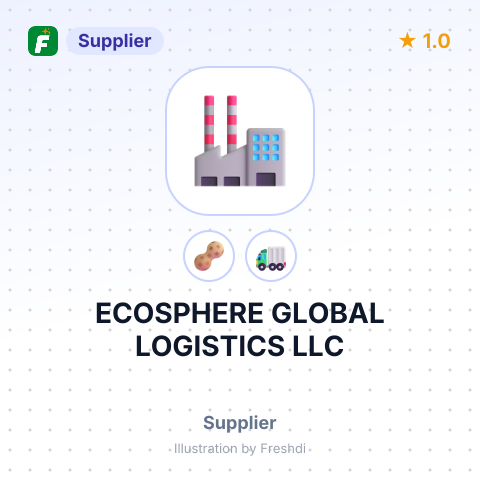 ECOSPHERE GLOBAL LOGISTICS LLC – summary card, no photo uploaded yet