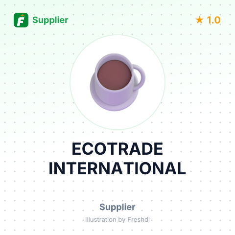 ECOTRADE INTERNATIONAL – summary card, no photo uploaded yet