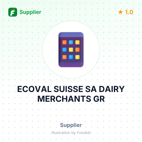 ECOVAL SUISSE SA DAIRY MERCHANTS GR – summary card, no photo uploaded yet