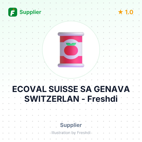 ECOVAL SUISSE SA GENAVA SWITZERLAN – summary card, no photo uploaded yet