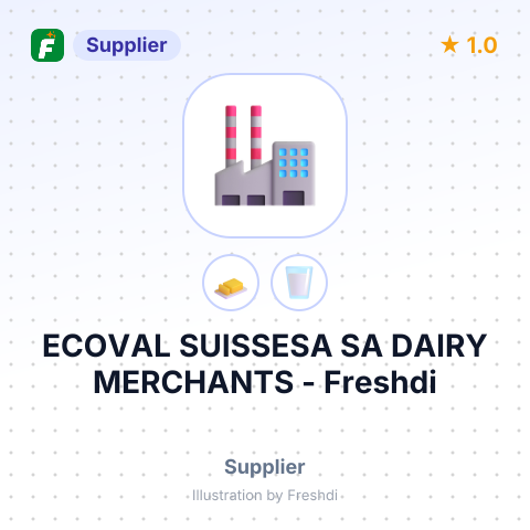 ECOVAL SUISSESA SA DAIRY MERCHANTS – summary card, no photo uploaded yet