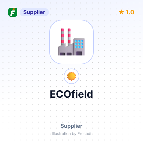 ECOfield – summary card, no photo uploaded yet