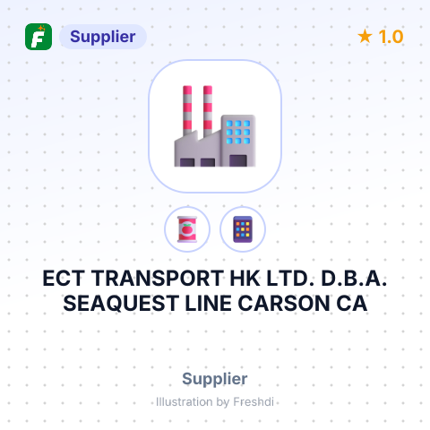 ECT TRANSPORT HK LTD. D.B.A. SEAQUEST LINE CARSON CA – summary card, no photo uploaded yet
