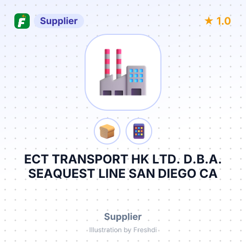 ECT TRANSPORT HK LTD. D.B.A. SEAQUEST LINE SAN DIEGO CA – summary card, no photo uploaded yet
