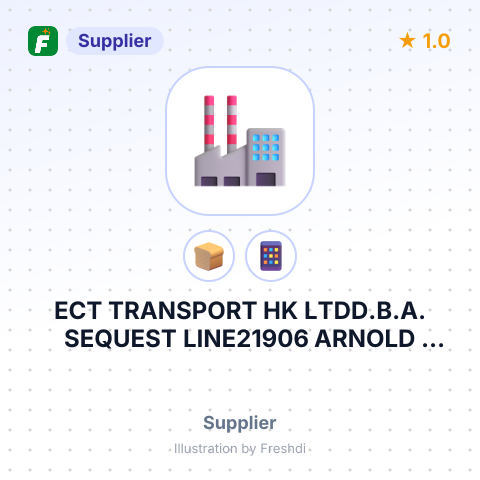 ECT TRANSPORT HK LTDD.B.A. SEQUEST LINE21906 ARNOLD CENTER ROADCARSON, CA – summary card, no photo uploaded yet