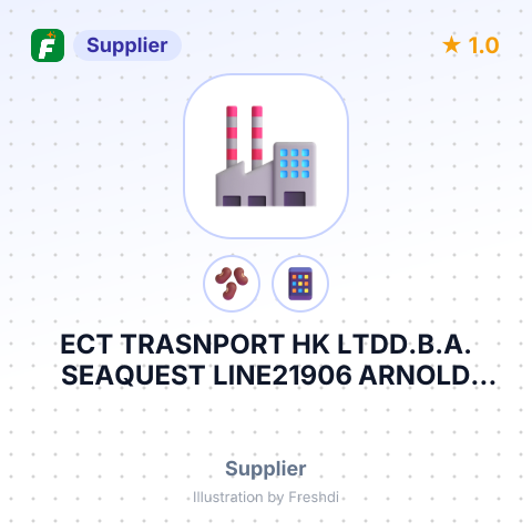 ECT TRASNPORT HK LTDD.B.A. SEAQUEST LINE21906 ARNOLD CENTER ROADCARSON CA – summary card, no photo uploaded yet