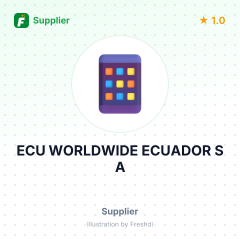 ECU WORLDWIDE ECUADOR S A – summary card, no photo uploaded yet