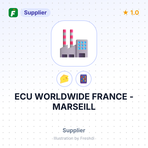 ECU WORLDWIDE FRANCE - MARSEILL – summary card, no photo uploaded yet