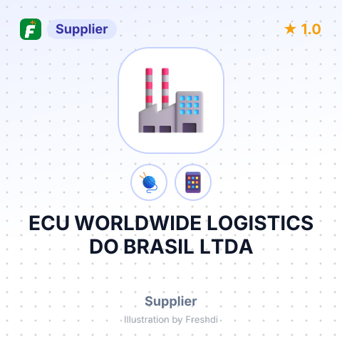 ECU WORLDWIDE LOGISTICS DO BRASIL LTDA – summary card, no photo uploaded yet