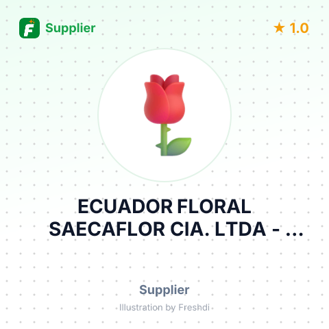 ECUADOR FLORAL SAECAFLOR CIA. LTDA – summary card, no photo uploaded yet