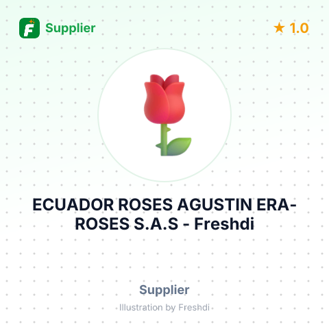 ECUADOR ROSES AGUSTIN ERA-ROSES S.A.S – summary card, no photo uploaded yet